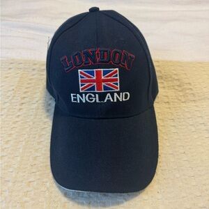 Navy London England Cap